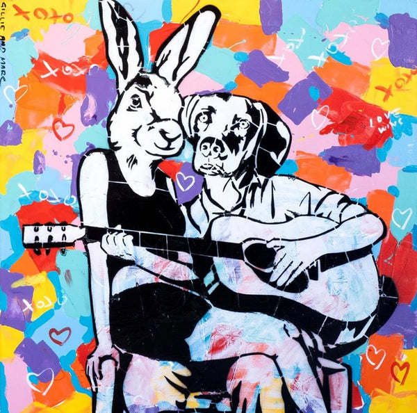 She sang the song of love